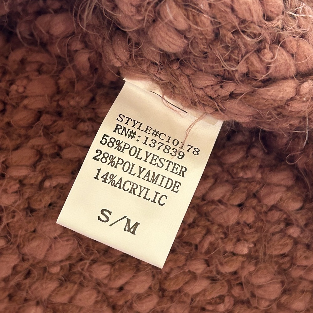 Dreamers | Size Small/Medium Dust Rise Fuzzy Sweater - Picture 6 of 6